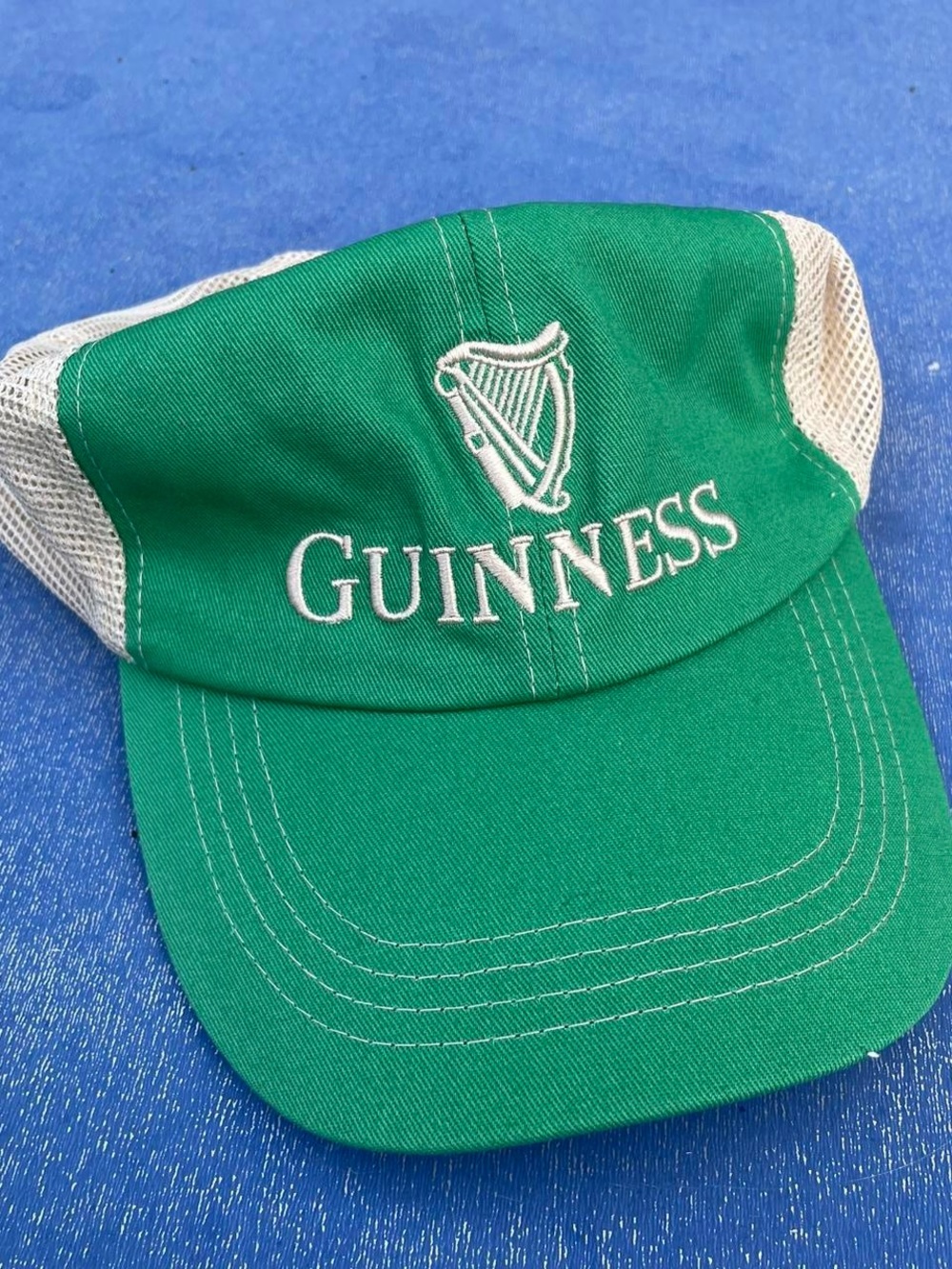 Guinness Green and White Trucker Hat